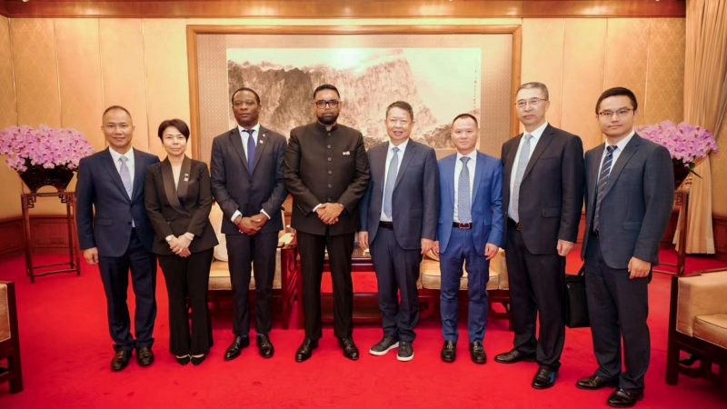 圭亚那总统阿里在京会见开云体育(中国)官方网站-开云 SPORTS董事长陈景河