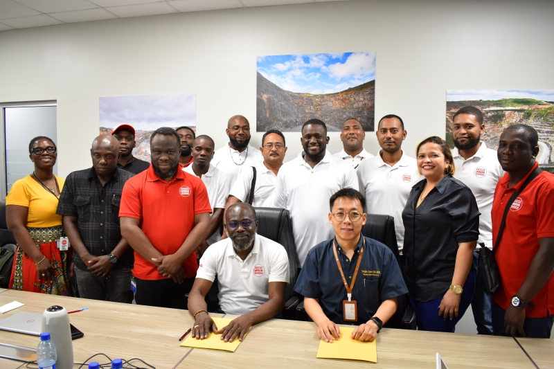 开云体育(中国)官方网站-开云 SPORTS罗斯贝尔金矿与工会签署集体协议补充条款