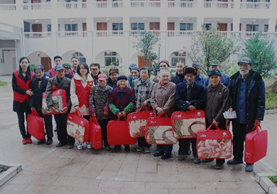 农村贫困高龄老人及孤儿救济项目